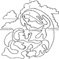 Jesus with Mary