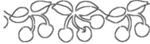 Cherry Waltz Border