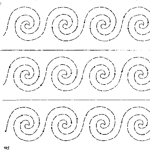 Swirl Border - 2 rows of 5.5"