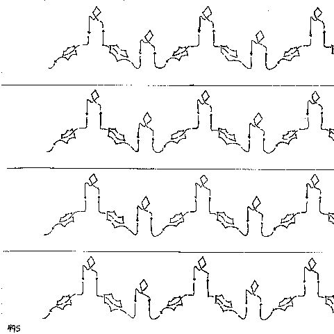 Christmas Candles - 4.5"