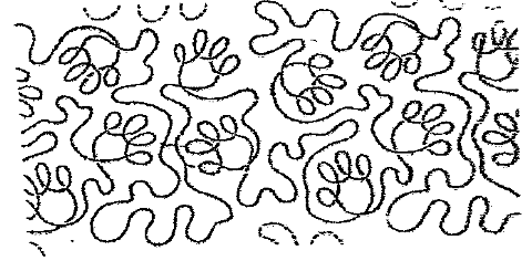 Meandering Cat Paws (Interlocking)