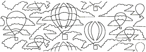 Hot Air Balloons - 11"